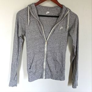 2/$10 Nike Gray Zip Up